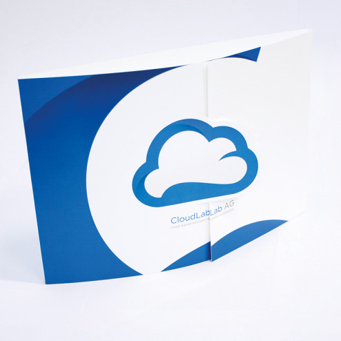 4-seitiger Folder DE