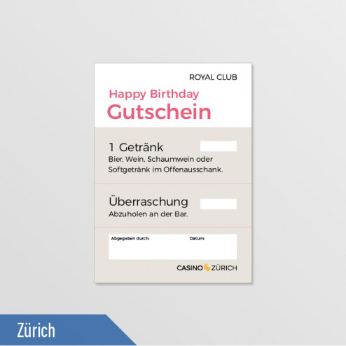 Gutschein «Happy Birthday RC» A7