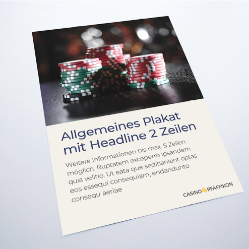 Plakat A3 Allgemein